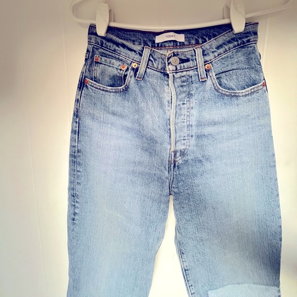 Levi’s Ribcage Redone by Today denim - Picture 8 of 12